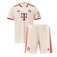 Camisa de time de futebol Bayern Munich Alphonso Davies #19 Replicas 3º Equipamento Infantil 2024-25 Manga Curta (+ Calças curtas)